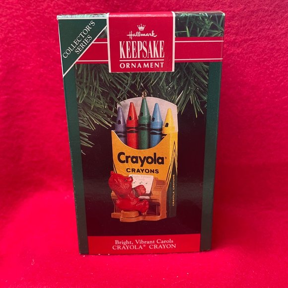 Bright, Vibrant Carols Crayola Crayon Hallmark Collector's Series Ornament - Picture 7 of 7